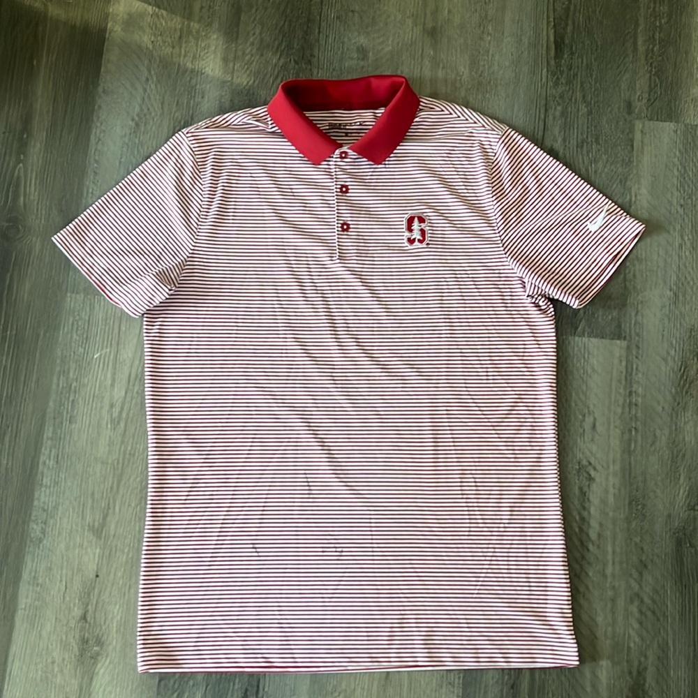 Nike Golf Polo - Stanford University striped
